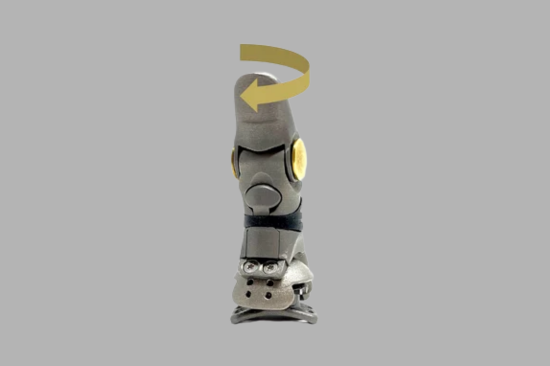Eighteen Locking Rotation Positions